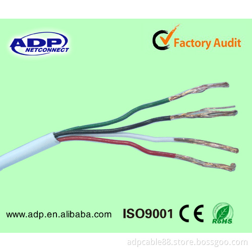1000FT 2 Conductor 22AWG Solid Copper Security Alarm Speaker Wire (AC-01)